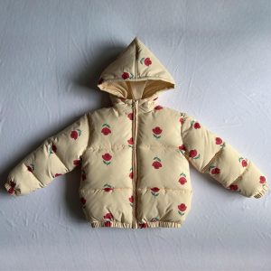Girl's Puffy warm jacket
