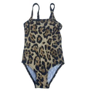 Girl's Leopard swimsuit one piece