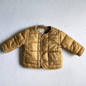 Girl's Puffy quilted-square Coat